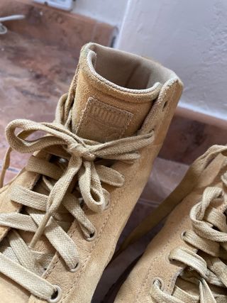 Zapatillas Puma Beige/Marrón