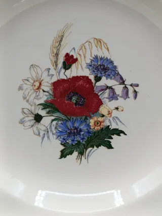 Platos Sarreguemines Agreste Flores