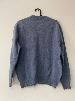 Jersey Unit azul cuello pico