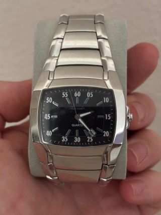 Reloj Thermidor Negro y Plateado