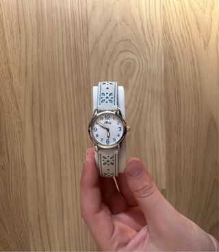 Reloj Lotus Niñ@ Plata y Blanco