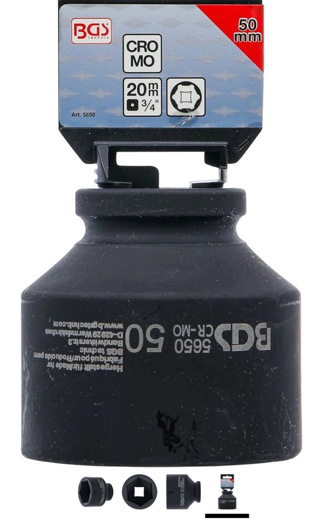 BGS 5650 Llave de vaso impacto 50mm 3/4 CR-MO