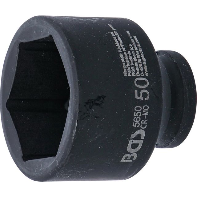 BGS 5650 Llave de vaso impacto 50mm 3/4 CR-MO
