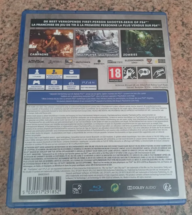 Call of Duty Cold War PS4