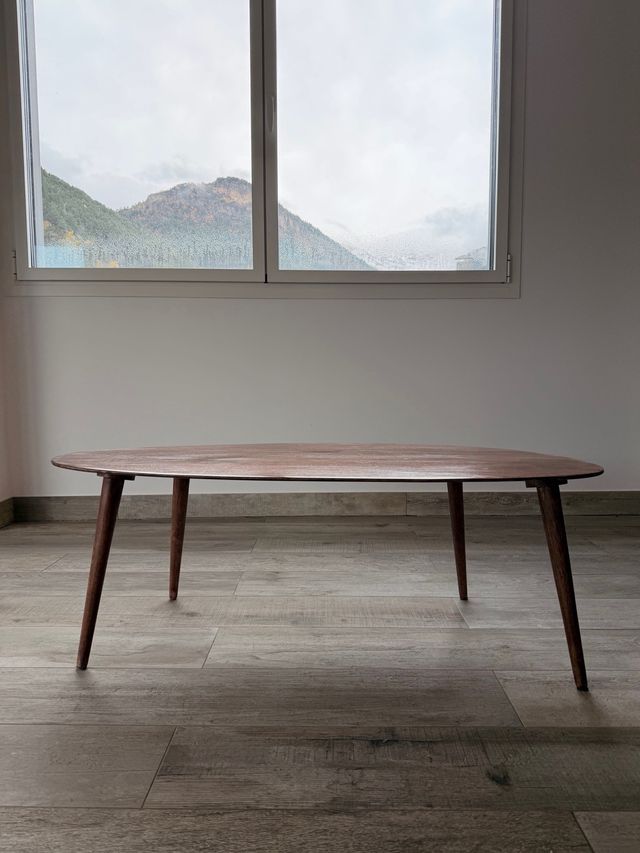 Mesa centro Zara Home madera biselada