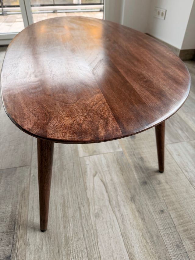 Mesa centro Zara Home madera biselada