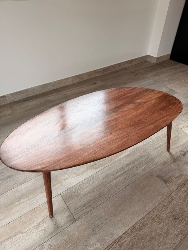 Mesa centro Zara Home madera biselada