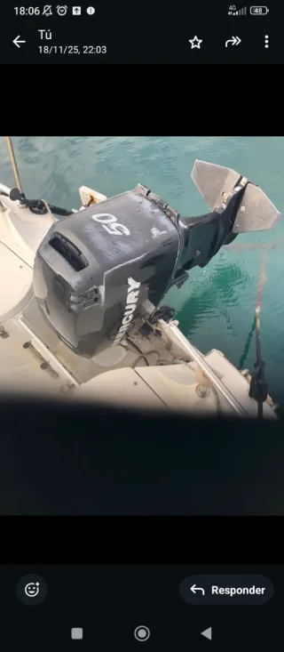 Barco Quicksilver Trinidad Seis