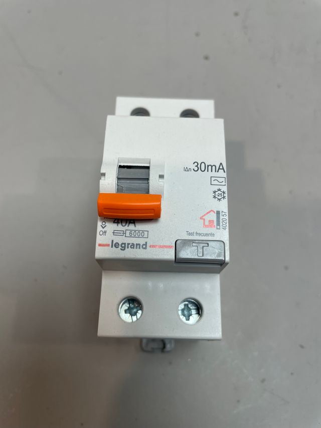 Interruptor Diferencial Legrand RX3 2P 40A 30mA