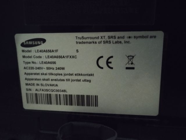 TV Samsung 40 pulgadas (ver)