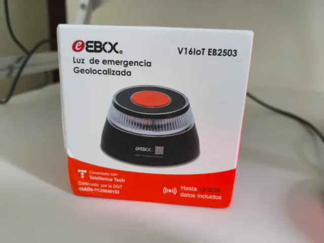 Baliza V16 EBOX Geolocalizada