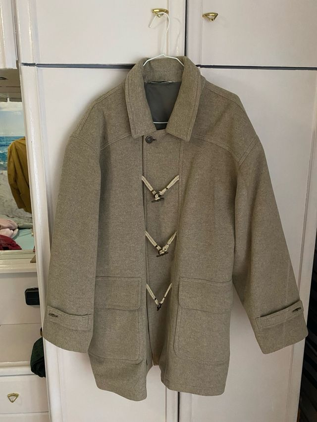 Abrigo lana de hombre