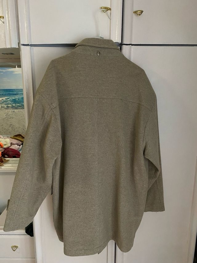 Abrigo lana de hombre