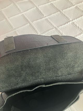 Bolso Piel Negro Zara