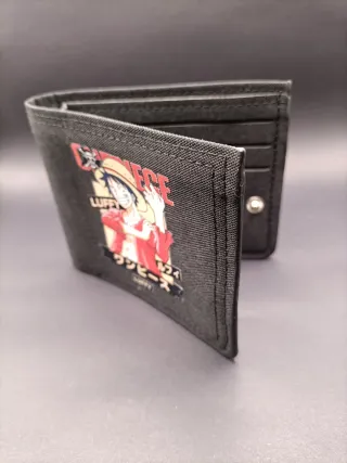 Portafoglio Luffy One Piece Nero Rosso