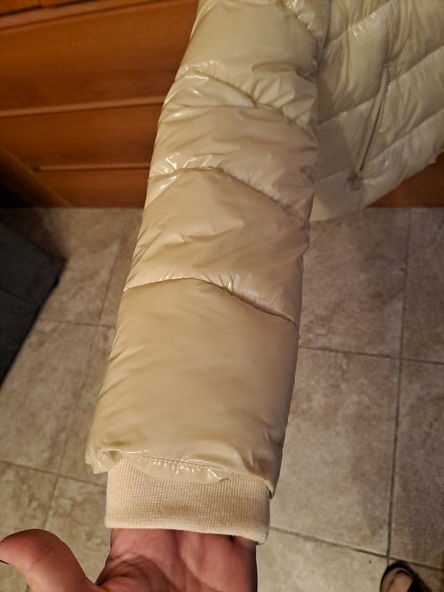 Piumino Guess donna panna taglia S