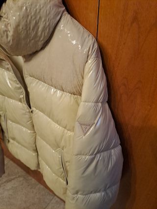 Piumino Guess donna panna taglia S