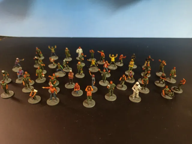 Figuras 1/72 Pilotos y Personal de Apoyo