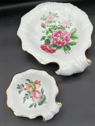 Set bandejas aperitivos porcelana Bidasoa