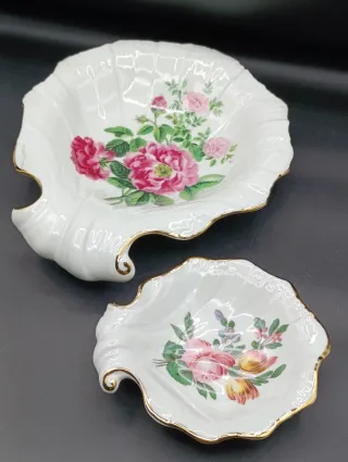 Set bandejas aperitivos porcelana Bidasoa