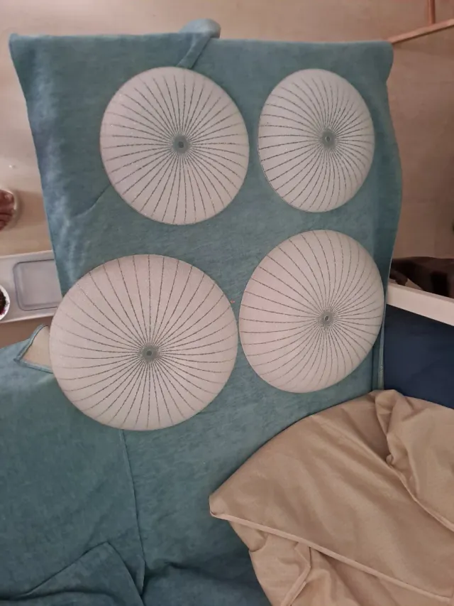 Juego 4 plafones techo cristal