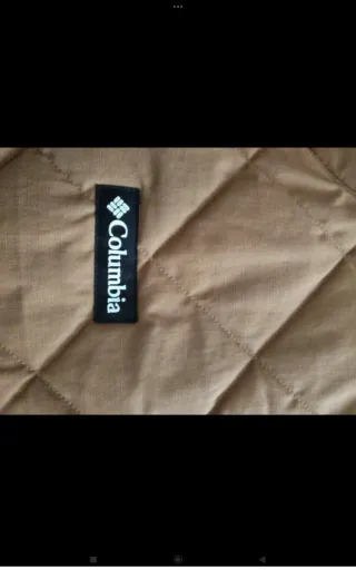 Chaleco Columbia Beige/Marrón