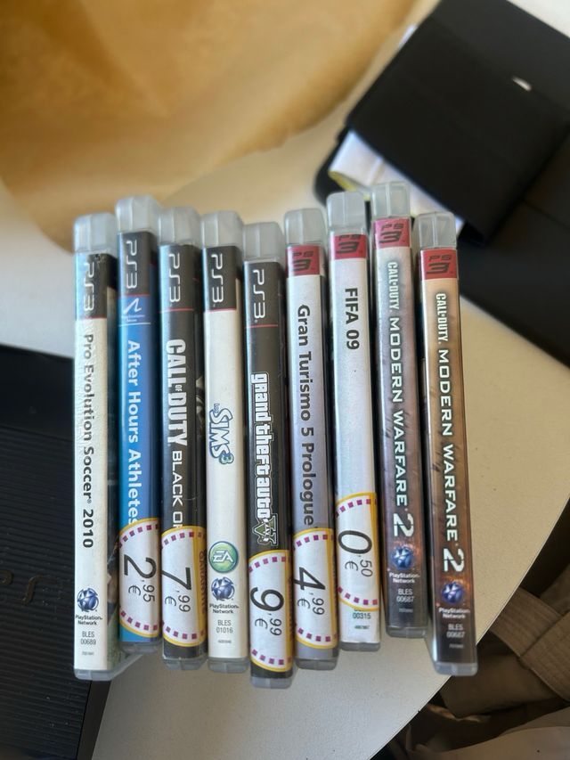 Lote Juegos PS3: Call of Duty, GTA V, Gran Turismo