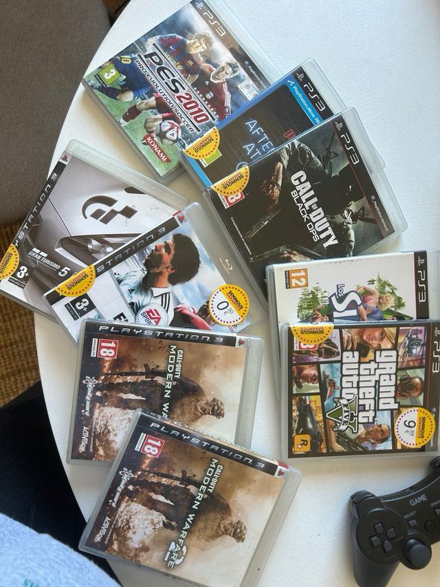Lote Juegos PS3: Call of Duty, GTA V, Gran Turismo