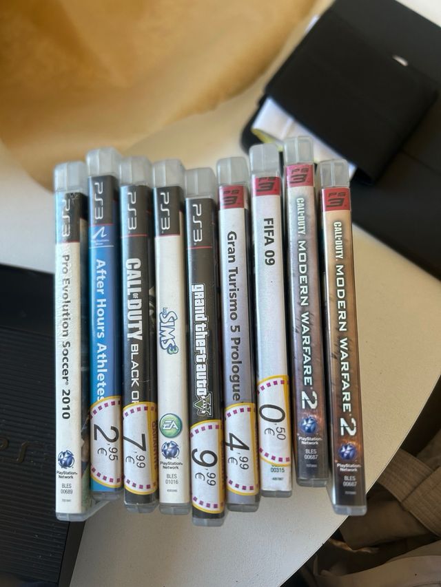 Lote Juegos PS3: Call of Duty, GTA V, Gran Turismo