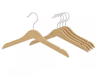 26 Perchas Madera Infantil