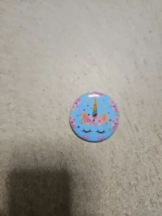 Lote de 4 chapas de unicornios