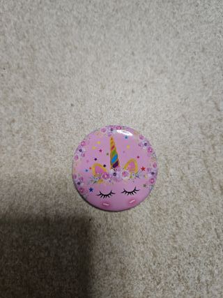 Lote de 4 chapas de unicornios