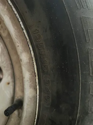 2 Llantas Suzuki Samurai con Goma