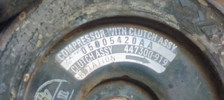 COMPRESOR AIRE ACONDICIONADO CHRYSLER VOYAGER (RG