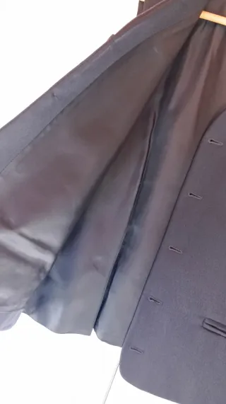 Chaleco de sastrería azul marino