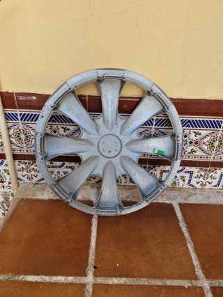 Tapacubos Toyota 15 plateado