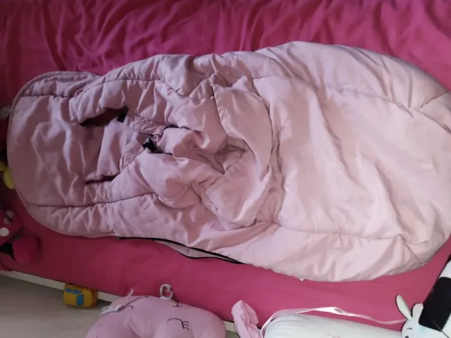 Saco invierno Bugaboo rosa pink
