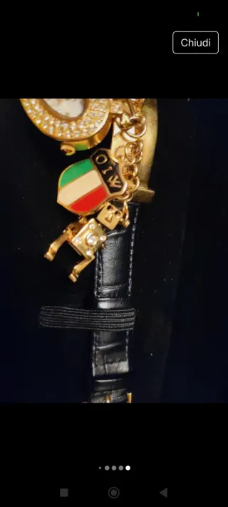 Orologio bracciale O.I.W con charms