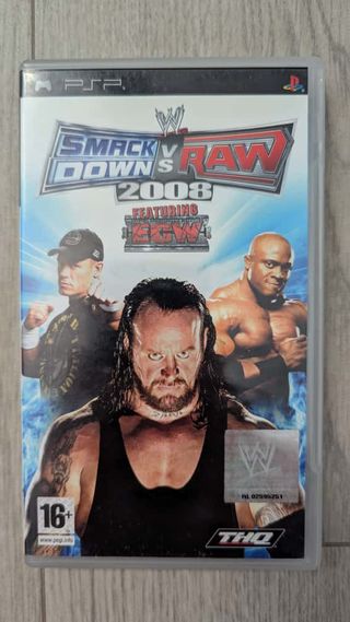 WWE Smackdown vs Raw 2008 PSP
