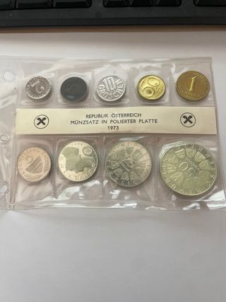 Repubblica Austriaca Monete 1973