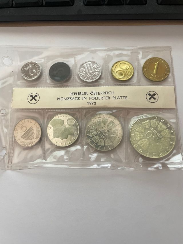 Repubblica Austriaca Monete 1973