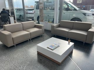 Sofá de 2 plazas para sala de espera