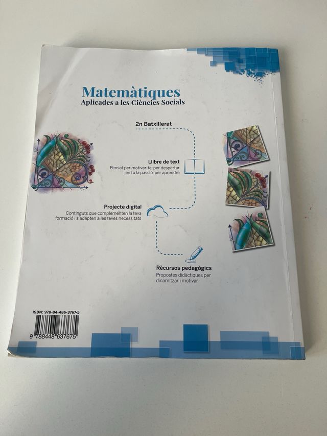 Matemàtiques Aplicades a les Ciències Socials 2...