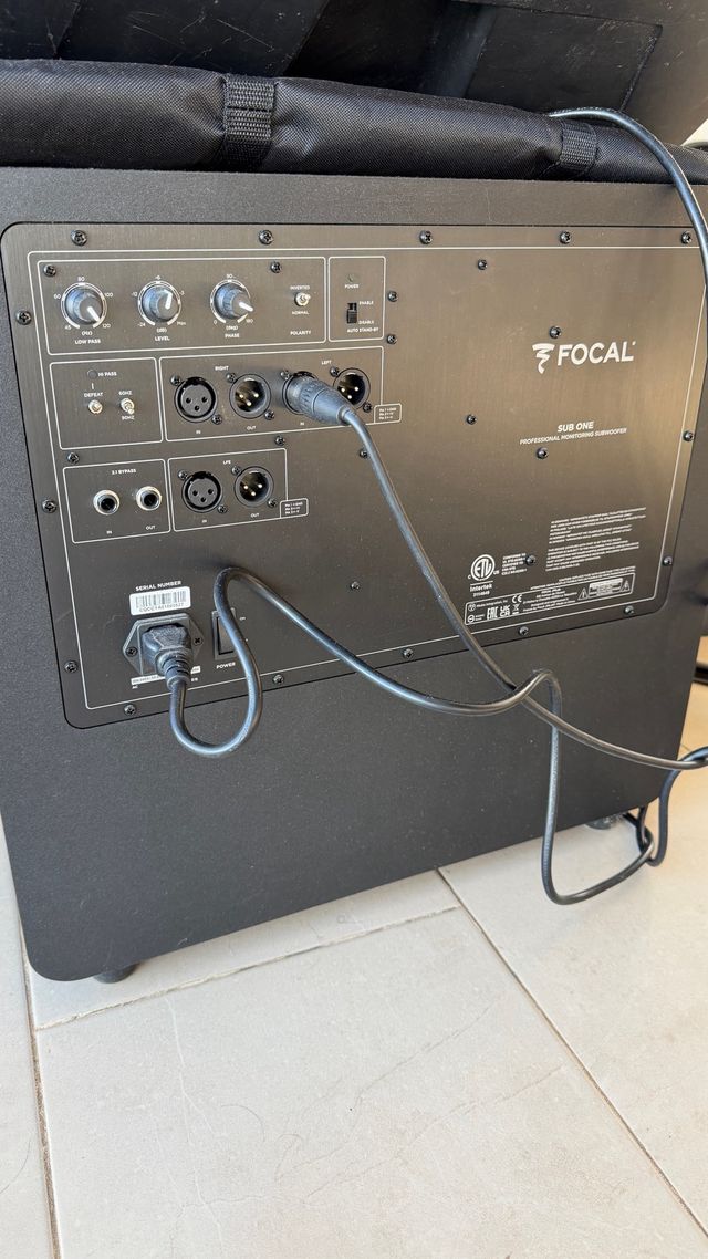 Subwoofer Focal Sub One Profesional