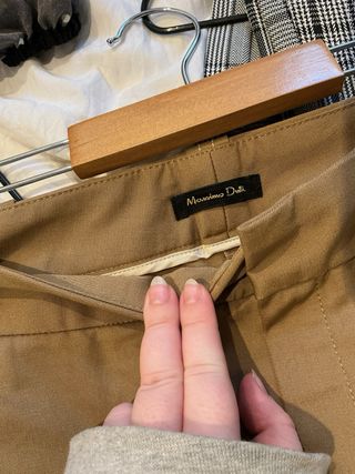 Pantalón recto Massimo Dutti