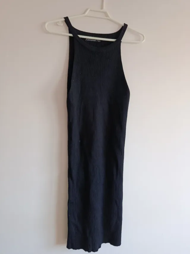 Vestido negro Stradivarius Talla M