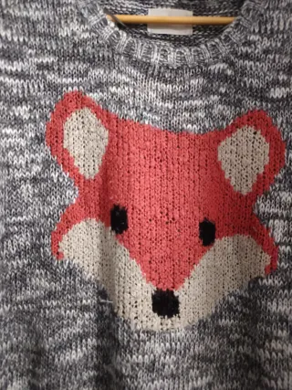 Jersey Bershka zorro multicolor