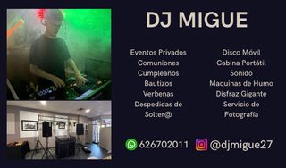 Se Ofrece DJ para todo tipo de eventos