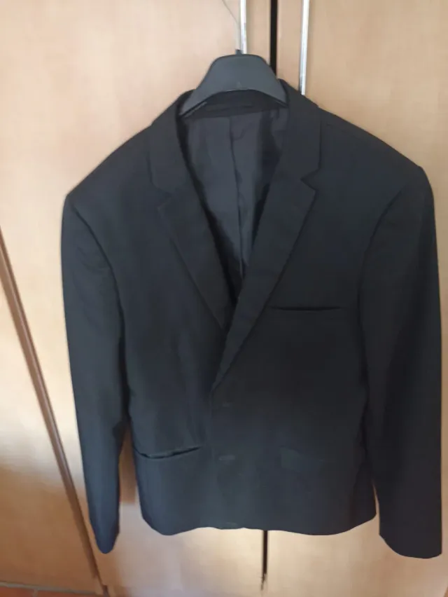 Americana negra mujer, talla 50