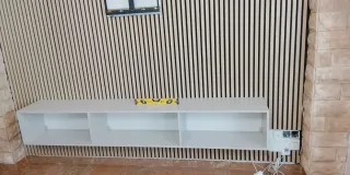 Pintado de casas, instalación de fondo de TV.